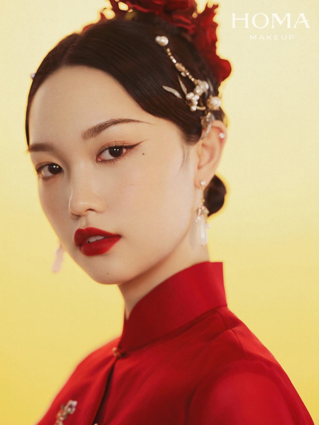 图片[3]-HOMA荷玛造型新娘造型跟妆中式古典日韩星级质感-爱上学习资源站