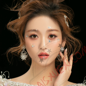 艾米丽米嘉白纱造型及妆面-爱上学习资源站